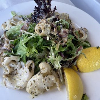 Cafe Santorini - Grilled Calamari appetizer - Italian Near Me - Pasadena, California Cafe Santorini - Grilled Calamari appetizer - Italian Near Me - Pasadena, California