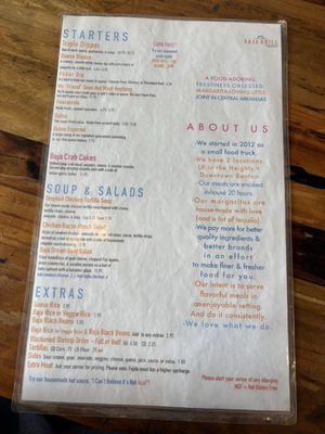 Menu photo 5 Baja Grill Little Rock, AR