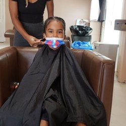 The Pink Room - My daughter gettin her hair braided by Raquel