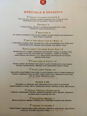 Menu photo 2 The Red Dot Vegetarian Kitchen Wurtsboro, NY Menu photo 2 The Red Dot Vegetarian Kitchen Wurtsboro, NY