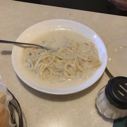 Spaghetti Noodles with their "Alfredo sauce" Spaghetti Noodles with their "Alfredo sauce"