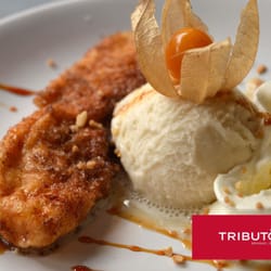Tributo - Torrija de farton con helado de horchata