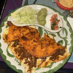 La Mesa Mexican Restaurant - Quesadilla with Birria Meat