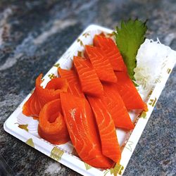 Kome Sushi Pickup - Wild Sockeye Salmon Sashimi - Fresh & Tasty (Kombu kelp cured by Chef - traditional way)