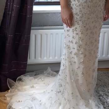 The Zip Yard - Before & after pics after being asked not to touch the back of the dress - Sewing & Alterations Near Me - Dublin, D The Zip Yard - Before & after pics after being asked not to touch the back of the dress - Sewing & Alterations Near Me - Dublin, D