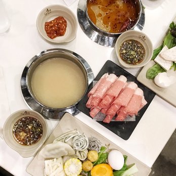 Spring Shabu-Shabu - AYCE veggies & noodles // pork bone & spicy pork bone broth // ribeye beef - Hot Pot Near Me - Boston, Massachusetts Spring Shabu-Shabu - AYCE veggies & noodles // pork bone & spicy pork bone broth // ribeye beef - Hot Pot Near Me - Boston, Massachusetts