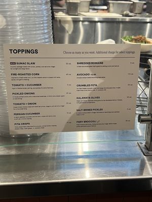 Menu photo 5 CAVA Newington, CT
