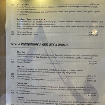 Thai Lanna - Menu - Thai Near Me - Luzern, LU