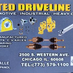 United Driveline - Business card