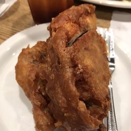 Chicken Ruby Dinner - a whole Cornish Hen stuffed with Thai Sausage and deep-fried! Chicken Ruby Dinner - a whole Cornish Hen stuffed with Thai Sausage and deep-fried!