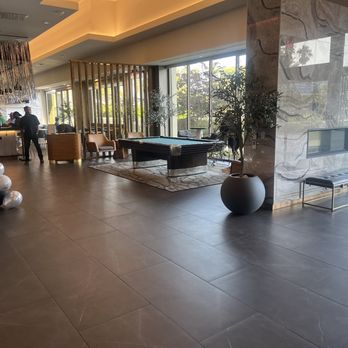 Hyatt House LAX - Pool table and guest lounge - Hotels Near Me - Los Angeles, California