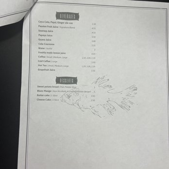 Blessed Xperience Restaurant - the menu and prices - Caribbean Near Me - Stoughton, Massachusetts