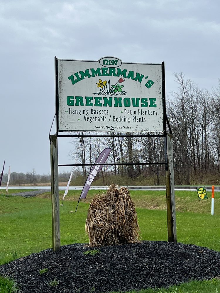 ZIMMERMAN’S GREENHOUSE Updated September 2024 12197 Roosevelt Hwy
