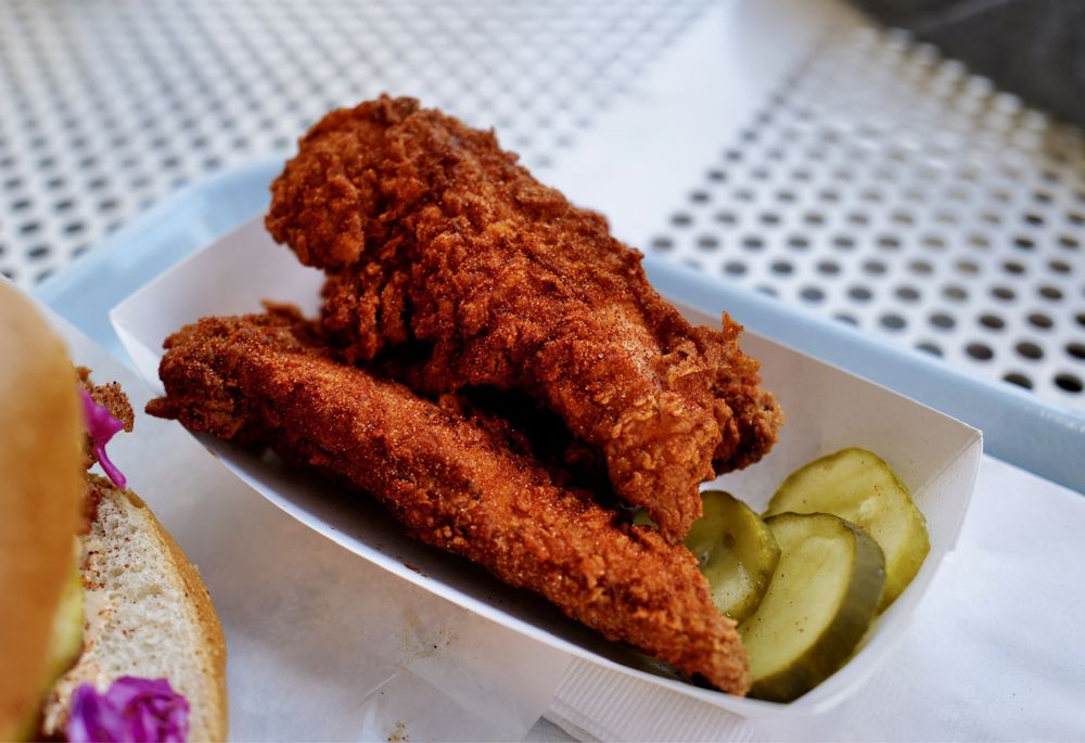 Food from Pretty Bird Hot Chicken - Downtown