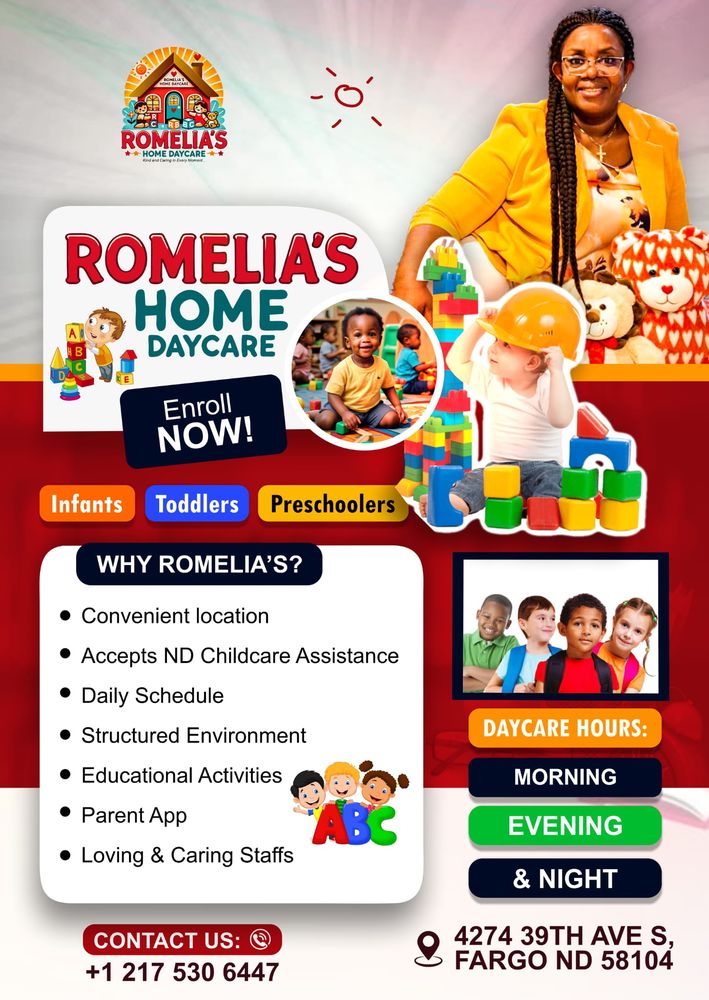Romelia’s Home Daycare - childcare center in Fargo, ND