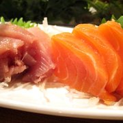 Photo of Zushi Puzzle - San Francisco, CA, United States. Hamachi & salmon