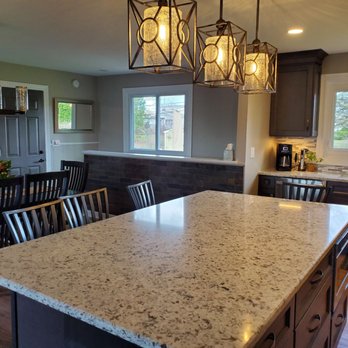 Fisher Remodeling Services - Kitchen looking into dining room. - General Contractors Near Me