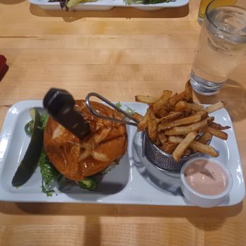 Whitstran Steaks & Spirits - Western burger and fries. - Steakhouses Near Me - Prosser, Washington