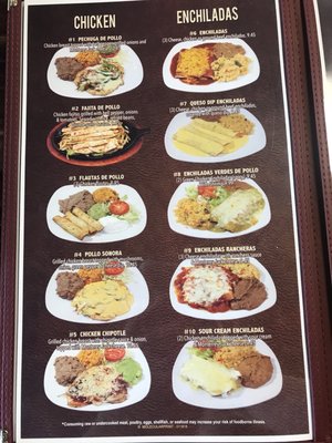 Menu photo 3 la tequila jalisco Kingsland, TX