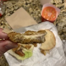 Wendy's - Is there even chicken in there?