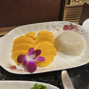 Mia Bistro - Mango Sticky Rice - Thai Near Me - Garner, North Carolina Mia Bistro - Mango Sticky Rice - Thai Near Me - Garner, North Carolina