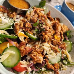 Blackened Chicken Mediterranean Salad