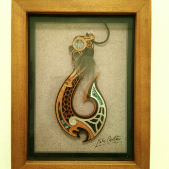 Ta Pies - Beautiful Hei Matau Maori fish hook pendant. - Australian Near Me - Montreal, Quebec Ta Pies - Beautiful Hei Matau Maori fish hook pendant. - Australian Near Me - Montreal, Quebec
