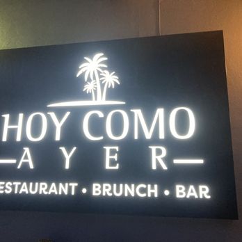 Hoy Como Ayer - Outdoor signage. - Seafood Near Me - Cabo Rojo, Puerto Rico