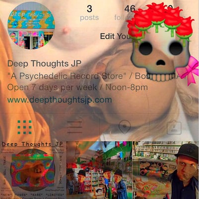 Deep Thoughts Record Shop by null
