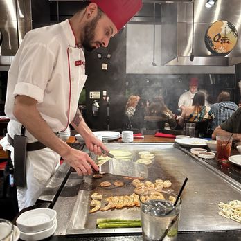 Benihana - Macho is terrific!!! Funny and a great chef, but did a fantastic job interacting with every person in our party. - Sushi Bars Near Me - Orlando, Florida Benihana - Macho is terrific!!! Funny and a great chef, but did a fantastic job interacting with every person in our party. - Sushi Bars Near Me - Orlando, Florida