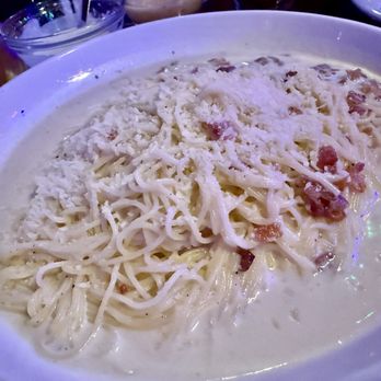Riva's Italian Restaurant - Capellini Carbanara - Italian Near Me - Houston, Texas Riva's Italian Restaurant - Capellini Carbanara - Italian Near Me - Houston, Texas