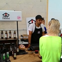 Hobsonville Point Markets - The Storehouse- pates's , aioli, seasonings...