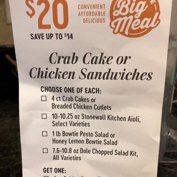 The Fresh Market - Love their Little Big Meal Deal that feeds 4. - Grocery Near Me - Carmel, Indiana The Fresh Market - Love their Little Big Meal Deal that feeds 4. - Grocery Near Me - Carmel, Indiana