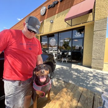 Kaffe Crepe - Brooklyn's face says it all we love kaffe crepe! 7/17:22 - Creperies Near Me - Reno, Nevada