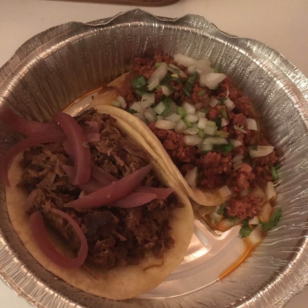 Chilo's - Shredded beef taco & chorizo taco - Bars Near Me - Brooklyn, New York Chilo's - Shredded beef taco & chorizo taco - Bars Near Me - Brooklyn, New York