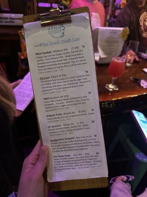 Menu photo 2 Fibs Brewing Des Plaines, IL