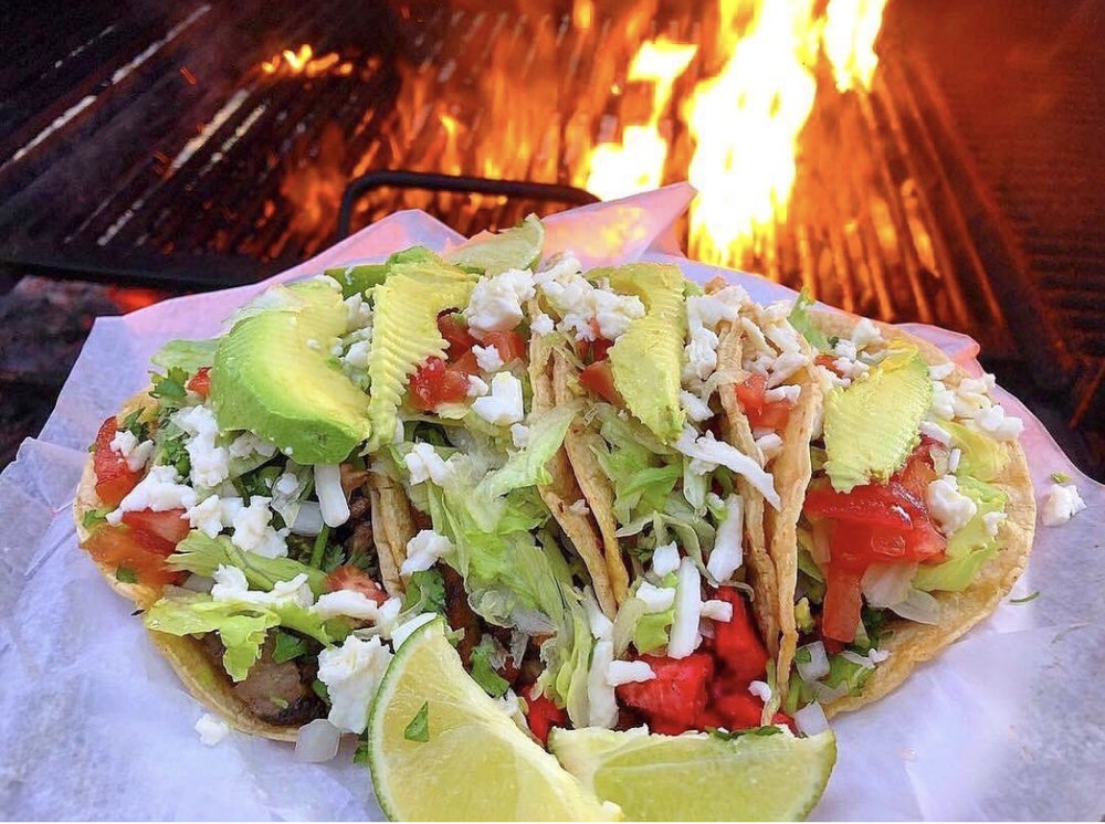 Food from Taqueria El Asador