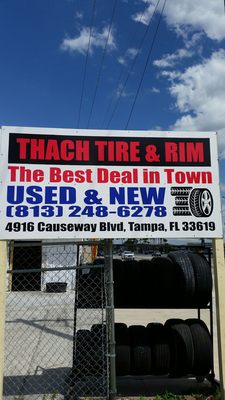 Used Tires Tampa >> Thach Used Tires 4916 Causeway Blvd Tampa Fl Tire Dealers Used Tires Tampa >> Thach Used Tires 4916 Causeway Blvd Tampa Fl Tire Dealers