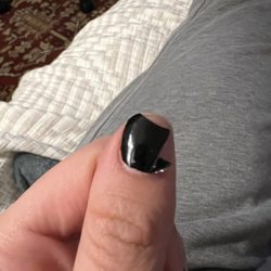 Jazzy Nails - Gel polish peeled after 4 days.