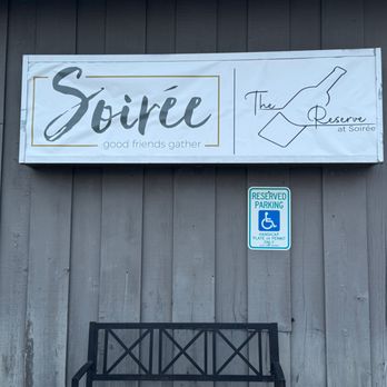 Soiree Wine Bar - exterior sign - Party & Event Planning Near Me - Muskego, Wisconsin Soiree Wine Bar - exterior sign - Party & Event Planning Near Me - Muskego, Wisconsin