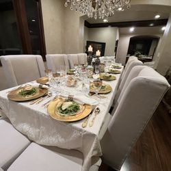 Chef Philly Phill - View of the table setup