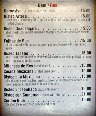 Menu photo 3 Guadalajara Restaurant Spring Valley, NY