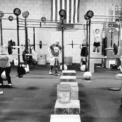Crossfit Hanford - 5am crew starting their day with a 30 min wod!