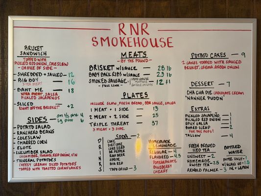 Menu photo 1 Rock N Raul's Smokehouse Fort Davis, TX