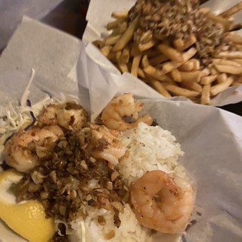 Savage Shrimp - Garlic Shrimp with Rice & Garlic Fries - Seafood Near Me - Koloa, Hawaii Savage Shrimp - Garlic Shrimp with Rice & Garlic Fries - Seafood Near Me - Koloa, Hawaii