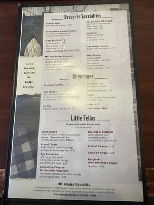 Menu photo 6 GoodFella's Cafe Corona, CA