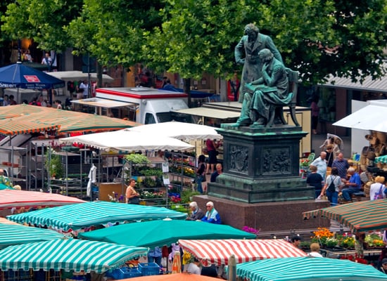Wochenmarkt Hanau by null