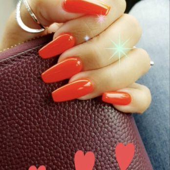 Top Care Nails - The nails I asked for... compared to what I actually got. - Nail Salons Near Me - Pleasanton, California