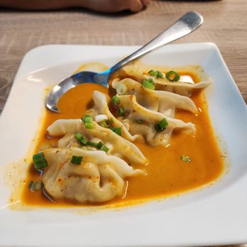 Blue Table Thai Cuisine - Panang Pot Stickers - Thai Near Me - Bakersfield, California Blue Table Thai Cuisine - Panang Pot Stickers - Thai Near Me - Bakersfield, California