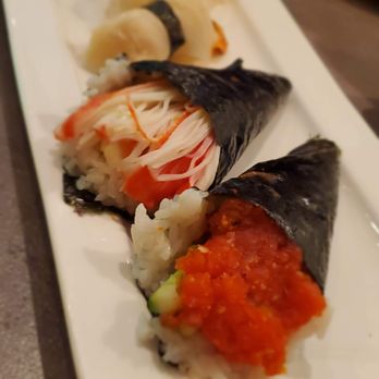 Ahi Asian Bistro - Philly and Spicy Tuna handrolls - Sushi Bars Near Me - Tampa, Florida